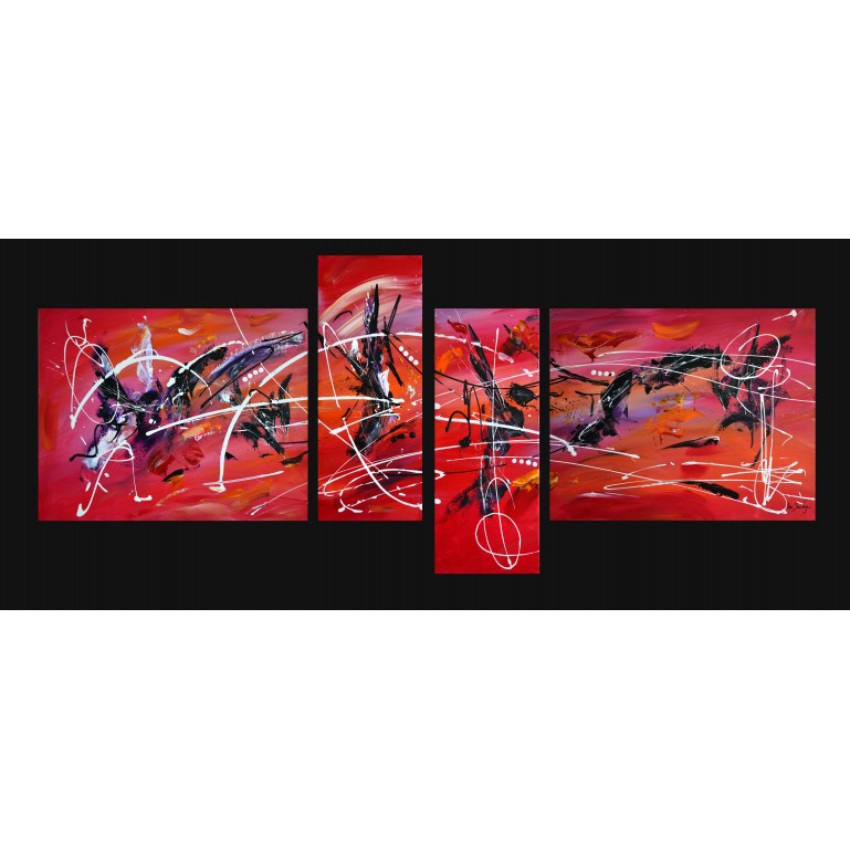 Tableau quadriptyque design