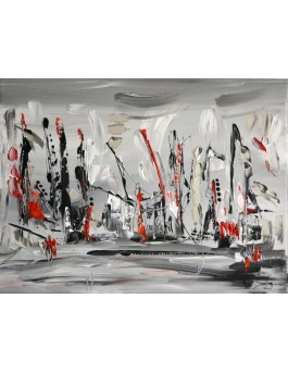 Peinture contemporaine maritime La parade