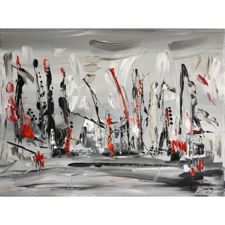 Peinture contemporaine maritime La parade