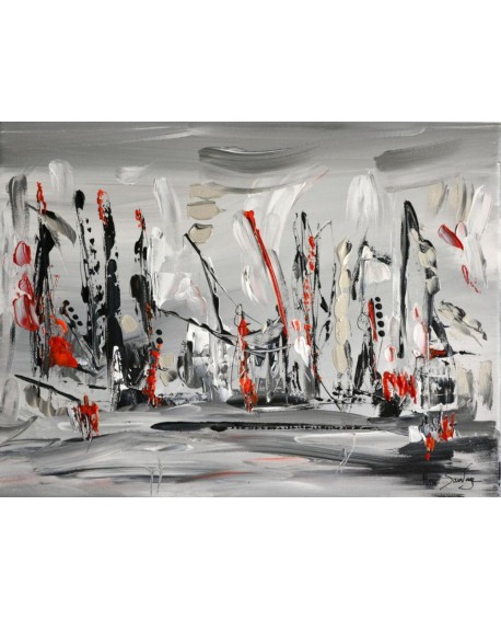 Peinture contemporaine maritime La parade