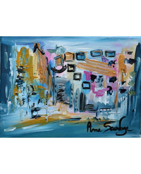 Tableau abstrait pas cher