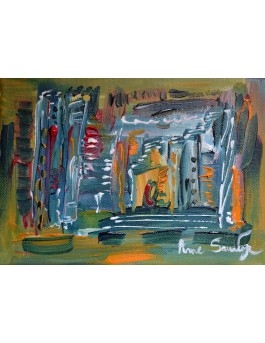 la ptite demeure - tableau coloré