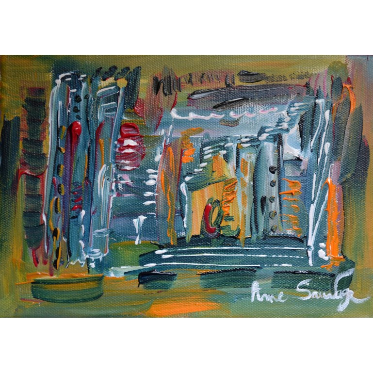 la ptite demeure - tableau coloré