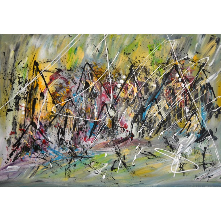 tableau abstrait design