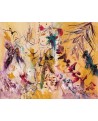 peinture abstraite florale