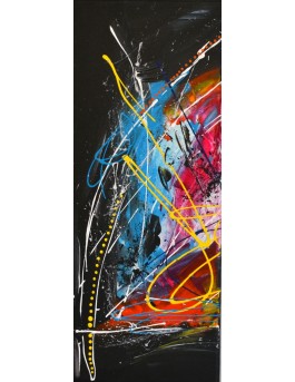 tableau en 5 parties flashy