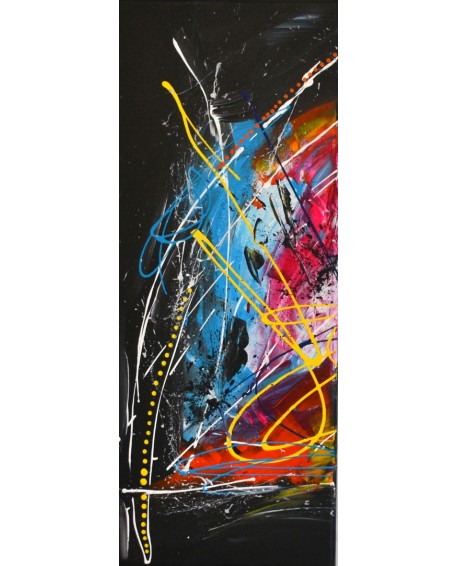 tableau en 5 parties flashy