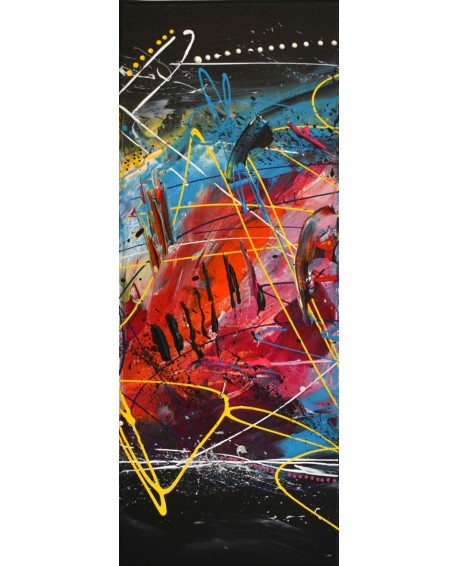 tableau en 5 parties flashy