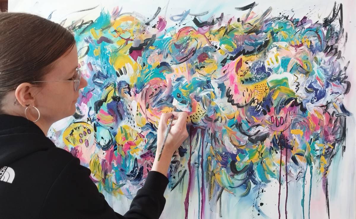 tableau-abstrait-grand-format-multicolore-original