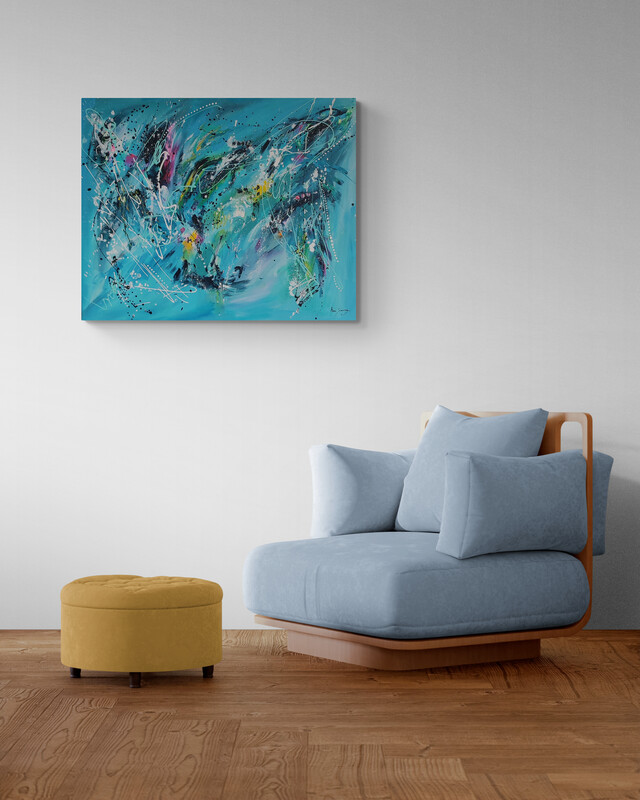 tableau-contemporain-bleu
