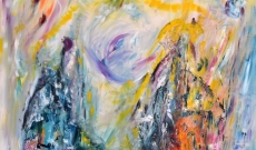 Tableau contemporain xxl