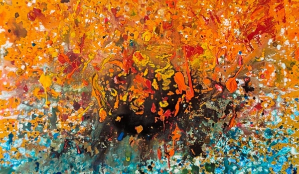 Le dripping dans la peinture abstraite : deux nouvelles œuvres entre mouvement e